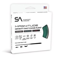 Scientific Anglers Magnitude Textured Infinity Salt Full Clear Floating Fly Line in Clear